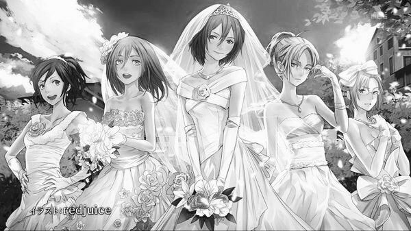 Waifu brides waiting for their groom